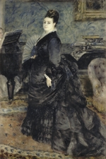Renoir, Pierre Auguste - Portrait of a Woman, called of Mme Georges Hartmann