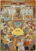 Bichitr - Shah-Jahan. (From: Padshahnama, or Chronicle of the King of the World)