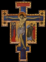 Master of Saint Francis, (Maestro di San Francesco) - Crusifix
