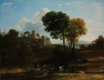 Lorrain, Claude - Villa in the Roman Campagna