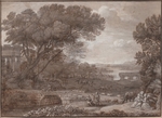 Lorrain, Claude - Landscape with the Rest on the Flight into Egypt