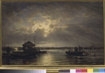 Bogolyubov, Alexei Petrovich - Summer Night on the Neva