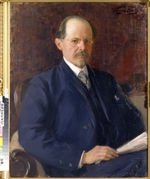 Kulikov, Ivan Semyonovich - Portrait of Sergey Ivanovich Senkov