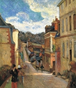 Gauguin, Paul Eugéne Henri - Rue Jouvenet in Rouen