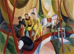 Macke, August - Circus