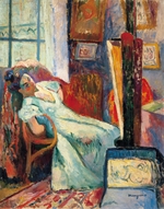 Manguin, Henri Charles - Model Resting