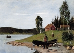 Munch, Edvard - Coast Landscape