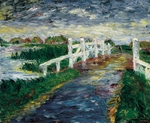 Nolde, Emil - Marsh Bridge