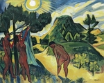 Pechstein, Hermann Max - Summer in Nidden