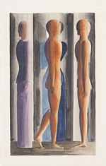 Schlemmer, Oskar - Formation. Tri-partition