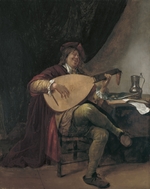 Steen, Jan Havicksz - Self-Portrait playing the Lute