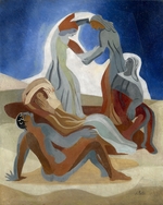 Exter, Alexandra Alexandrovna - Dancers on a Beach