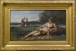 Corot, Jean-Baptiste Camille - Young Women of Sparta (Jeunes filles de Sparte)