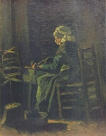Gogh, Vincent, van - Woman at the Spinning Wheel