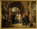 Podesti, Francesco - Francis I in the Studio of Benvenuto Cellini