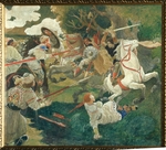 Shavrin, Fyodor Vladimirovich - A Battle. A scene from Russian history