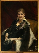 Kramskoi, Ivan Nikolayevich - Portrait of Y.A. Voeykova