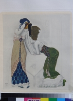 Bakst, Léon - Woman in Oriental Dress