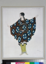 Bakst, Léon - Costume design for the ballet Daphnis et Chloé by M. Ravel