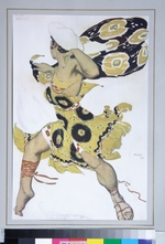 Bakst, Léon - Phobos. Costume design for the ballet Narcisse by N. Tcherepnin