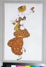 Bakst, Léon - Odalisque. Costume design for the ballet Sheherazade by N. Rimsky-Korsakov