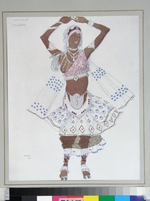 Bakst, Léon - Costume design for the Ballet Blue God by R. Hahn
