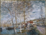 Sisley, Alfred - Flood at Moret (Inondation à Moret)