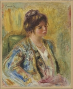 Renoir, Pierre Auguste - Buste de femme en costume oriental