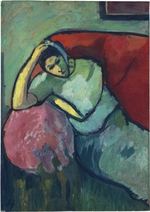 Javlensky, Alexei, von - A sitting woman