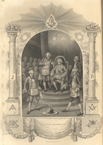 Anonymous - The French Freemasons ceremony
