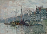 Monet, Claude - View of the Prins Hendrikkade and the Kromme Waal in Amsterdam