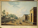 Paterssen, Benjamin - The barracks of the Chevalier Guards as seen from the Tauride Garden