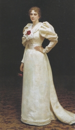 Repin, Ilya Yefimovich - Portrait of Lyudmila Petrovna Steinheil