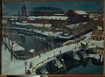 Braz, Osip Emmanuilovich - Winter landscape. Petrograd