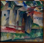 Lentulov, Aristarkh Vasilyevich - Houses