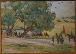 Ulyanov, Nikolai Pavlovich - Manoeuvres near Moscow