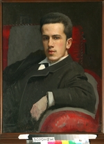 Kramskoi, Ivan Nikolayevich - Portrait of Anatoly Kramskoy, the Artist's Son