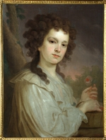 Borovikovsky, Vladimir Lukich - Portrait of Olga Kuzminichna Filippova (1772-1829)