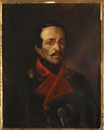 Polivanov, Nikolay Ivanovich - Portrait of the poet Mikhail Yuryevich Lermontov (1814-1841)