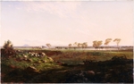 Buvelot, Louis - Mount Fyans woolshed (The woolshed near Camperdown)