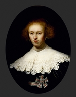 Rembrandt van Rhijn - Portrait of a Young Woman