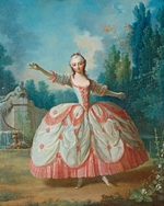 Delaroche, Jean Philippe - Portrait of Barbara Campanini (1721-1799), known as La Barbarina