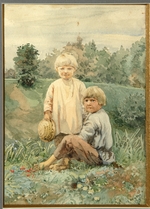 Polenova, Elena Dmitryevna - Peasant Children