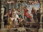 Rubens, Pieter Paul - Achilles Discovered by Ulysses Among the Daughters of Lycomedes at Skyros
