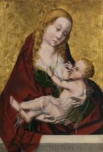 Maestro Bartolomé - Tthe Virgin suckling the Child