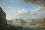 Alexeyev, Fyodor Yakovlevich - Palace Embankment as Seen from the Peter and Paul Fortress