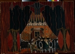 Golovin, Alexander Yakovlevich - Stage design for the theatre play The Masquerade by M. Lermontov
