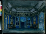 Korovin, Konstantin Alexeyevich - Stage design for the opera Khovanshchina by M. Musorgsky
