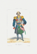 Gagarin, Grigori Grigorievich - Prince of Megrelia (From: Scenes, paysages, meurs et costumes du Caucase)