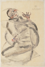 Schiele, Egon - I Will Gladly Endure for Art and My Loved Ones